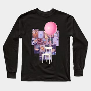 Coffee and balloon Long Sleeve T-Shirt